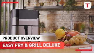 Discover the 2in1 Air Fryer Air Fry and Grill  Tefal Easy Fry amp Grill Deluxe EY505D [upl. by Essirehs774]