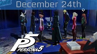 Persona 5  December 24th Saturday Mementos Palace Walkthrough HD 1080P [upl. by Sulrac]