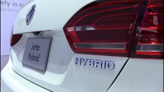 2013 Volkswagen Jetta Hybrid hits the spotlight at the 2012 Chicago Auto Show [upl. by Pernick144]