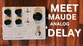 Fairfield Circuitry  Meet Maude Analog Delay [upl. by Assirehs]