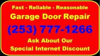 Garage Door Repair In Tacoma Wa  253 7771266 [upl. by Johann]