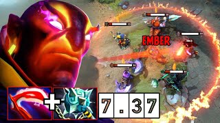 Holy Cow in 737 42Kills Ember Spirit🔥900GPM Gleipnir  Desolator Builds Dota 2 [upl. by Inilahs304]