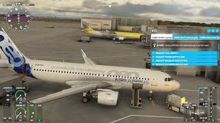 Microsoft Flight Simulator 2020 How to call ground services Jetway catering fuel [upl. by Zoller455]