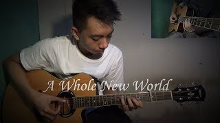 A Whole New World Guitar Cover From Aladdin [upl. by Anahahs]