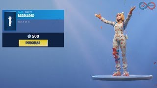 Fortnite Accolades dance  emote 10 hours [upl. by Dafna]