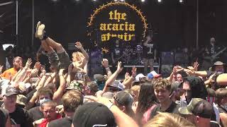 The Acacia Strain  LIVE  Crippling Poison  Inkcarceration Festival 72024  Mosh Pit  Two Step [upl. by Aitram28]