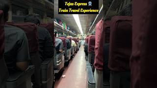 Tejas Express Food and Travel Experience tejasexpress railway youtubeshorts review [upl. by Beasley633]