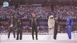 Concert du Super Bowl 2022  Dr Dre Snoop Dogg 50 Cent Kendrick Lamar Mary J Blige et Eminem [upl. by Yahsal719]