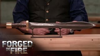 The Ancient Greeks Did NOT Mess Around With This Sword  Forged in Fire Season 3 [upl. by Namad]