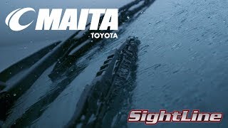 Maita Toyota  SightLine Wiper Blades [upl. by Durst]