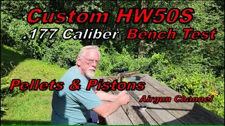 Custom HW50S Air Rifle Bench Test [upl. by Tayler]