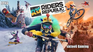 Testing Riders Republic On PS4 Jailbreak 900 [upl. by Nnylyoj]