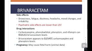 Brivaracetam newer anti seizure medication everything you need to know [upl. by Kohler]