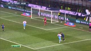 Stagione 20122013  Inter vs Napoli 21 [upl. by Retnuh]