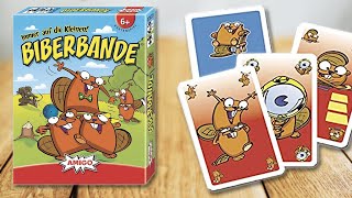 BIBERBANDE  Spielregeln TV Spielanleitung Deutsch  AMIGO [upl. by Adnaloj47]