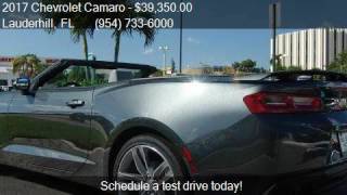 2017 Chevrolet Camaro LT 2dr Convertible w2LT for sale in L [upl. by Fisk157]