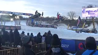 Snocross Nationals 2024 Day 1 Elk River MN Pro Final Round 1 [upl. by Anoid886]