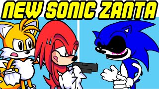 Friday Night Funkin VS SONICEXE Zanta Cover FNF Mod [upl. by Edahsalof]