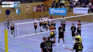 Feld 2  Sonntag  Deutsche VolleyballJugendmeisterschaft U18m in Amberg [upl. by Aivart]