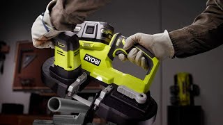 Ryobi 18 Volt ONE Cordless Band Saw P590 Review Does it Work 2023 [upl. by Mccutcheon603]