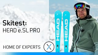 Skitest 202324 HEAD eSL PRO Slalomcarver [upl. by Helsie]