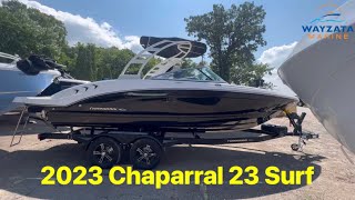 2023 Chaparral 23 Surf Walkaround [upl. by Margreta]