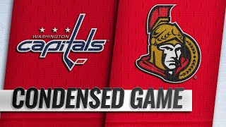 122218 Condensed Game Capitals  Senators [upl. by Pammy]