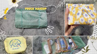 SHOPEE HAUL POUCH MAKEUP MURAH  REVIEW POUCH MAKEUP MINI [upl. by Altheta170]