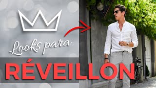 Como se vestir com estilo no Réveillon  MODA MASCULINA [upl. by Tristram963]