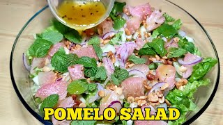 How to make POMELO SALAD  Kitchen time with Anna [upl. by Christiano]