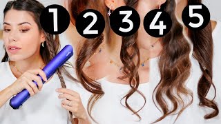 5 TUTORIAL FACILI PER FARE I CAPELLI MOSSI CON LA PIASTRA  DYSON CORRALE ASK [upl. by Chelsae]