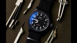 Review of the IWC Pilots Watch Automatic Top Gun Ref IW326901 [upl. by Nrevel]