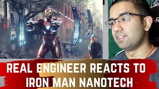 Engineer Breaks Down Iron Man Nanotech [upl. by Otsirc]