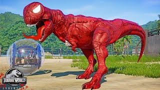 Carnage vs Spider Man The Ultimate Showdown  The Epic Super Hero Dinosaurs Fight [upl. by Philbrook]