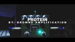 Pedal Demo  Protein by Browne Amplification [upl. by Aniarrol]