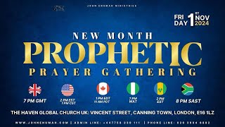 New Month PROPHETIC Gathering  The Haven Church UK LONDON [upl. by Paik]