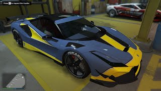 GTA V Salvage Yard Export Vehicle Selling the Grotti Turismo Omaggio [upl. by Terpstra]