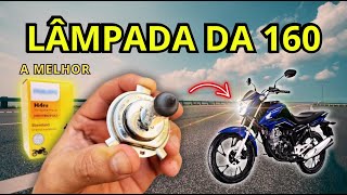 Dicas de como trocar a LÂMPADAFAROL da Titan 160 Fan 160 passo a passo ✅ [upl. by Sedgewick]