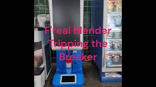 Freal Blender Repair  Blender Tripping the Breaker [upl. by Kcirdec799]