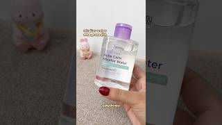 micellar water for acne skin skincarereview micellarwater acneproneskin [upl. by Aleuqahs932]