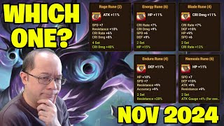 Novembers Ancient Runes Choice and Coupon Codes Summoners War [upl. by Mozart]