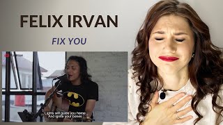 Stage Presence coach reacts to Felix Irvan quotFix Youquot [upl. by Samtsirhc]