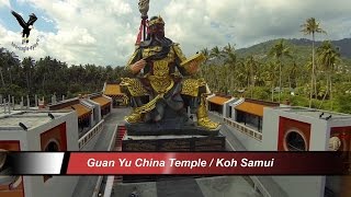 Guan Yu Shrine2  Koh Samui  flown with my drone [upl. by Zwick]