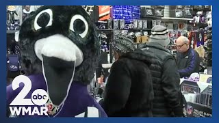 Ravens fans gearing up for game day [upl. by Andy]