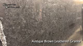 Antique Brown Leathered Granite [upl. by Benil]