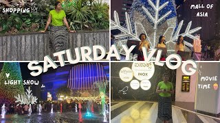 a Saturday Vlog  shopping movie 🍿 and more fun at mall of asia vlog [upl. by Nirual]