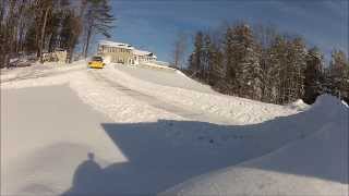 Plowing with a Fisher HT Prowings on a Chevy 1500 [upl. by Eelrebmyk]