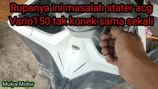 Salah satu penyebab stater Vario 150 tak konek dan tak ada respon [upl. by Teiluj]