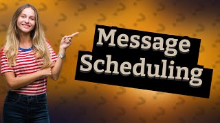 Can I schedule a message on Messenger [upl. by Slohcin]