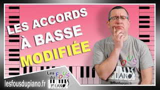 Les accords avec basse modifiée aussi appelés slash chords au piano avec applications [upl. by Yentuoc]